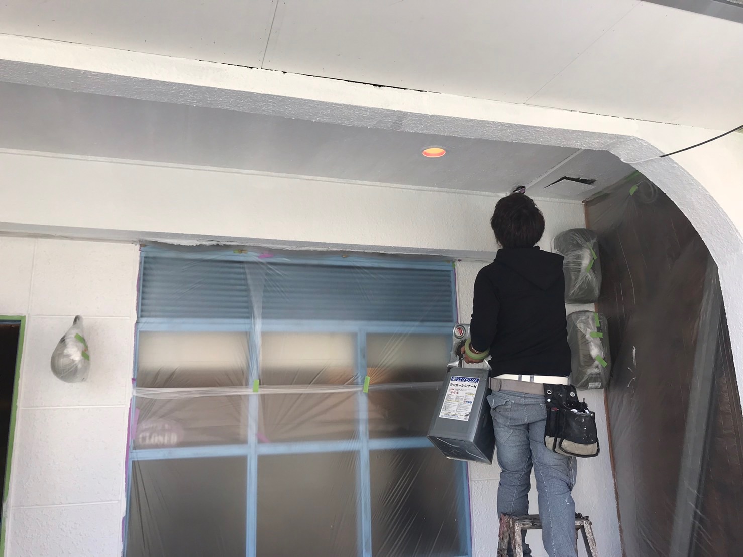 塗装工事 京都府 カフェ